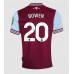 Maillot de foot West Ham United Jarrod Bowen #20 Domicile vêtements 2024-25 Manches Courtes